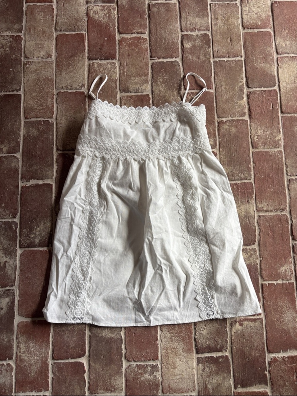Altar'd State Milian Mini Dress in white